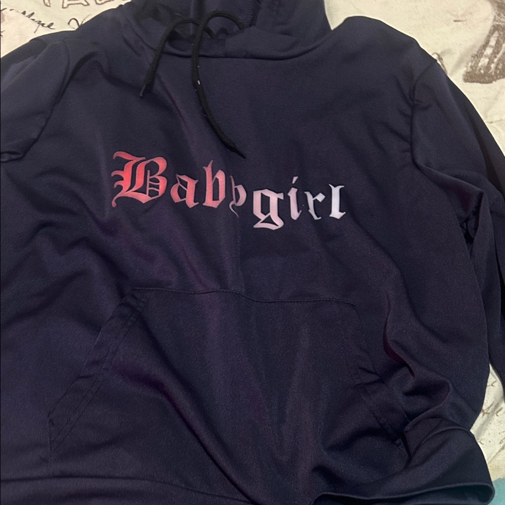 Women's Purple Babygirl Hoodie